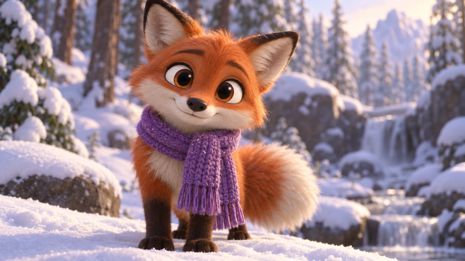Cartoon fox